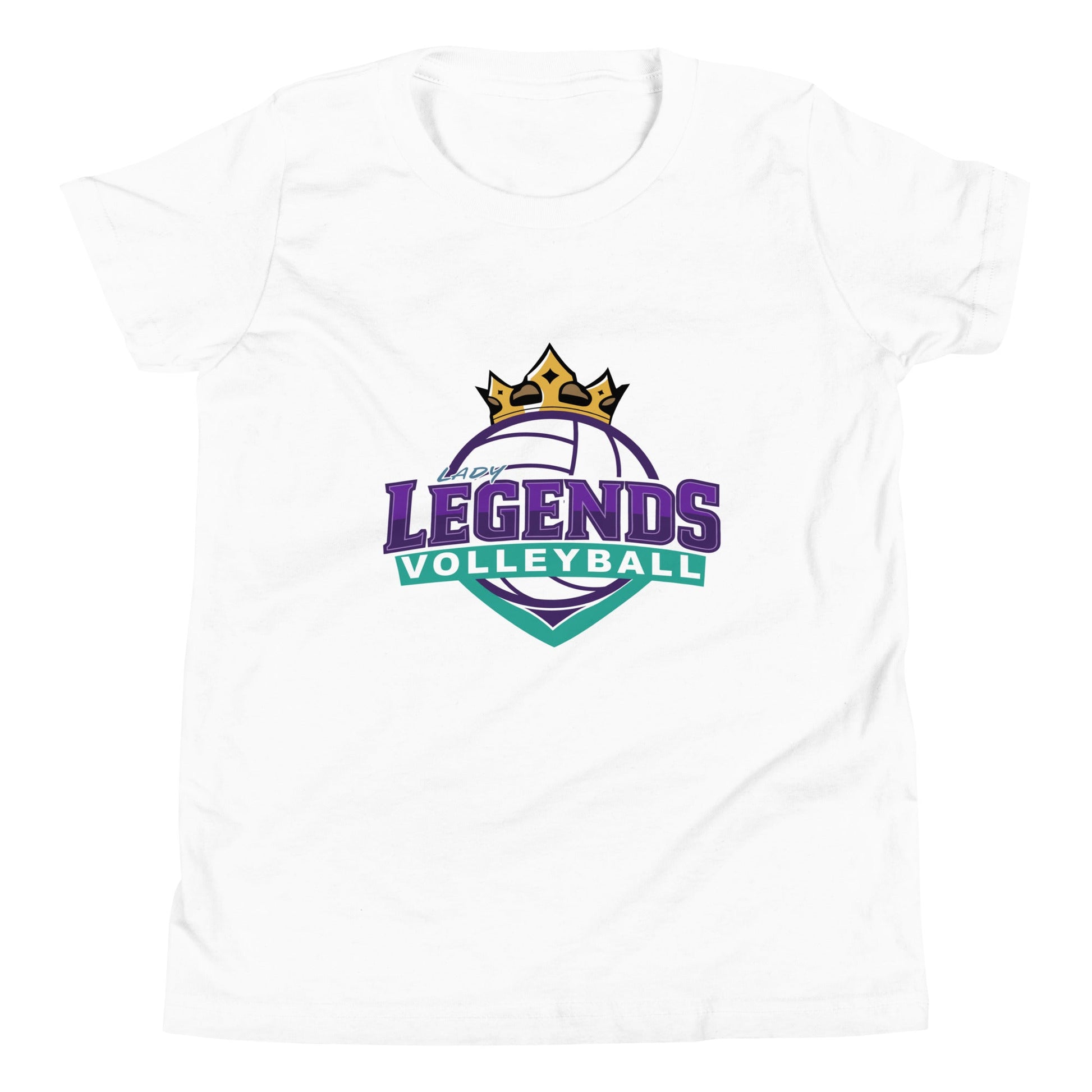 Performance | Youth T-Shirt | Lady Legends Volleyball | Crown Logo