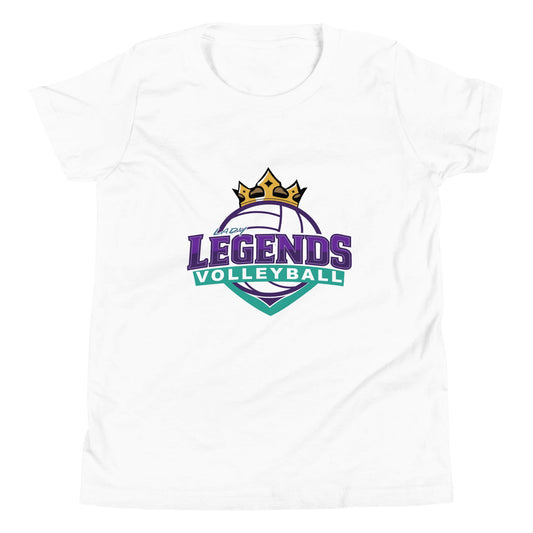 Performance | Youth T-Shirt | Lady Legends Volleyball | Crown Logo
