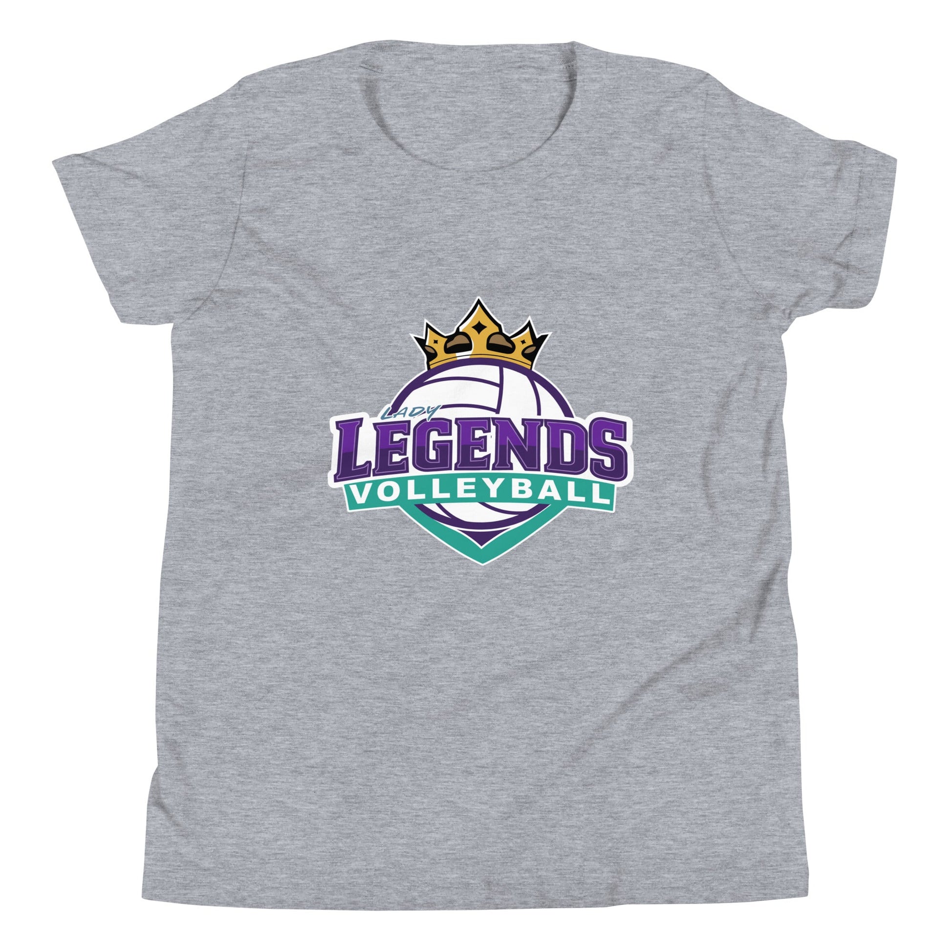 Performance | Youth T-Shirt | Lady Legends Volleyball | Crown Logo