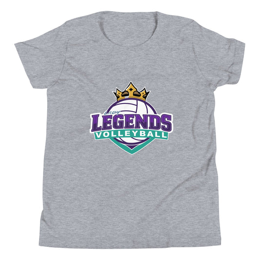Performance | Youth T-Shirt | Lady Legends Volleyball | Crown Logo