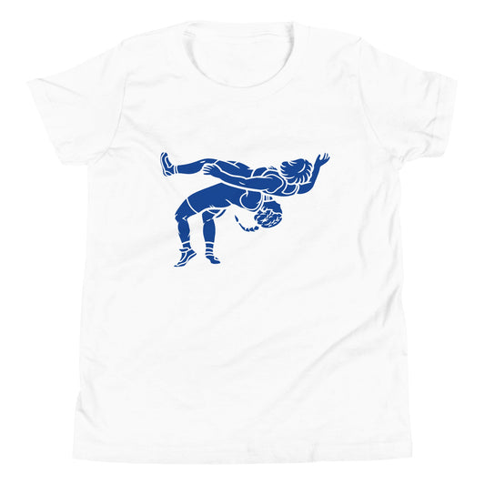 Performance | Youth T-Shirt | Lady Senators Wrestling | Wrestler Logo