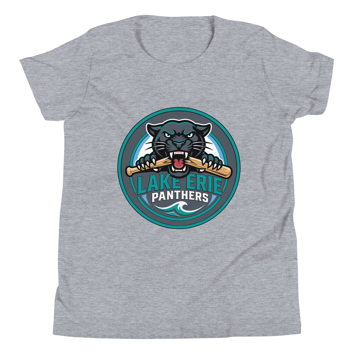 Performance | Youth T-Shirt | Lake-Erie Panthers | Badge Logo
