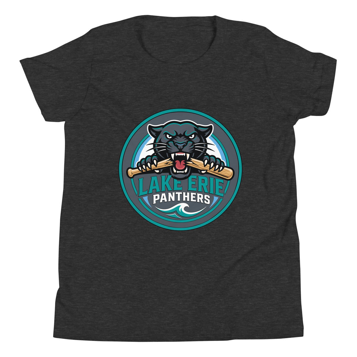 Performance | Youth T-Shirt | Lake-Erie Panthers | Badge Logo