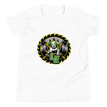Performance | Youth T-Shirt | Lake Erie Power Pines | Saw Logo