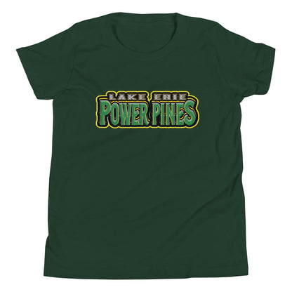 Performance | Youth T-Shirt | Lake Erie Power Pines | Script Logo