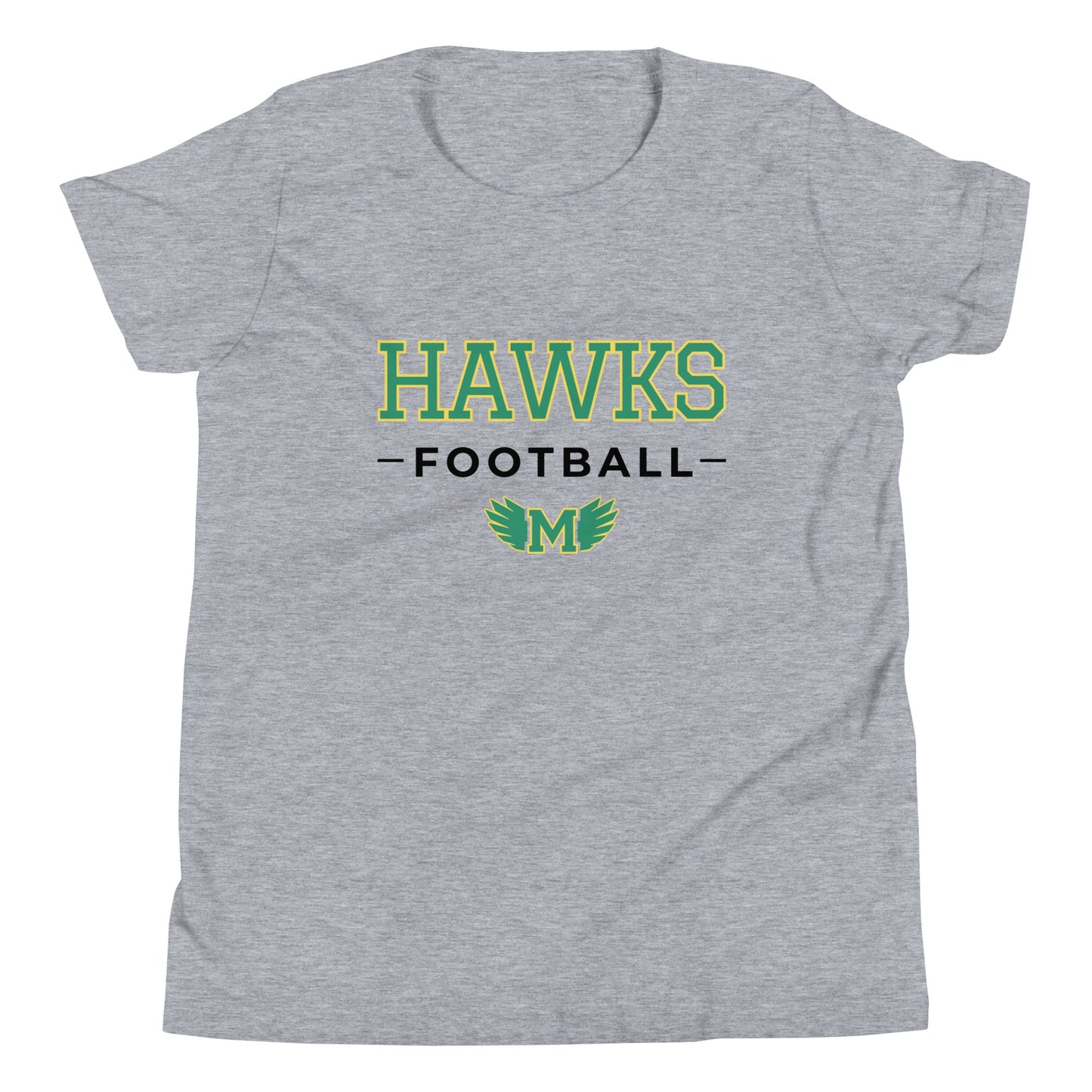 Performance | Youth T-Shirt | Lake Minneola Hawks Football | Mark Logo