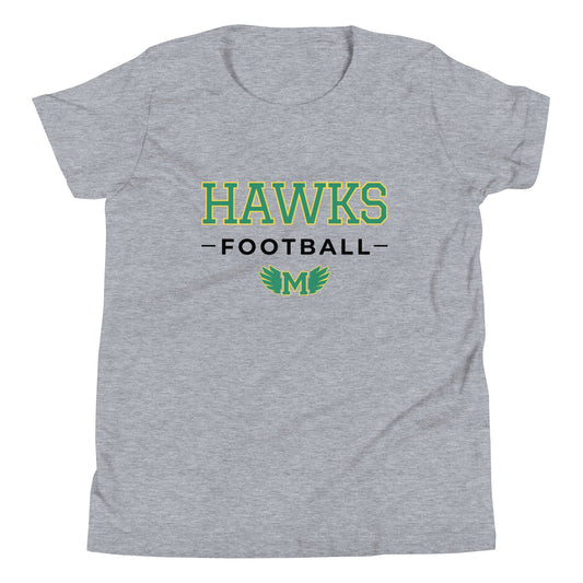 Performance | Youth T-Shirt | Lake Minneola Hawks Football | Mark Logo