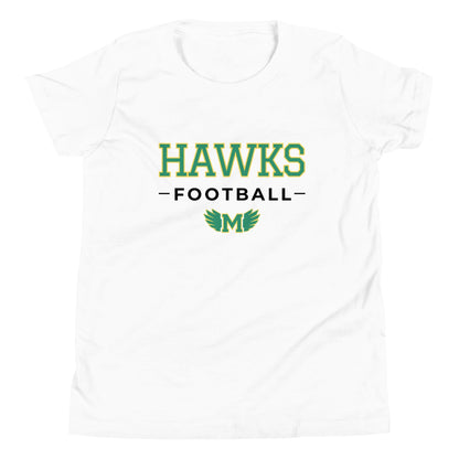 Performance | Youth T-Shirt | Lake Minneola Hawks Football | Mark Logo