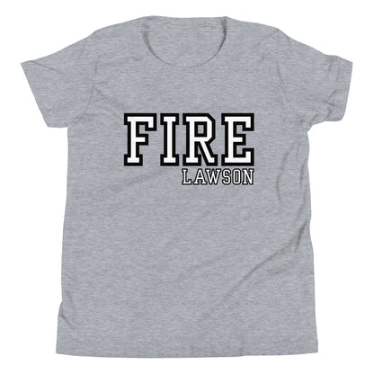 Performance | Youth T-Shirt | Lawson Fire Department | Script Logo