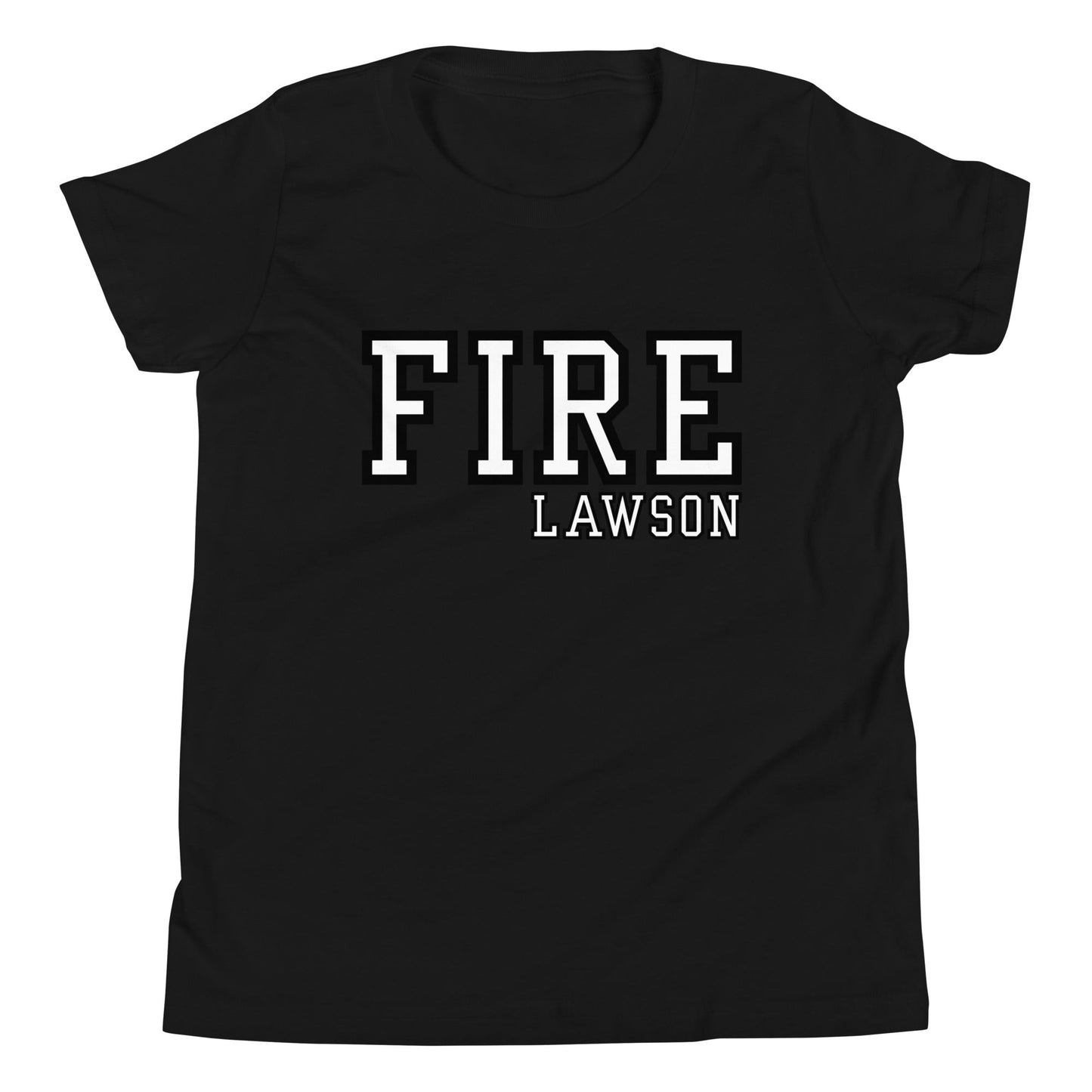 Performance | Youth T-Shirt | Lawson Fire Department | Script Logo