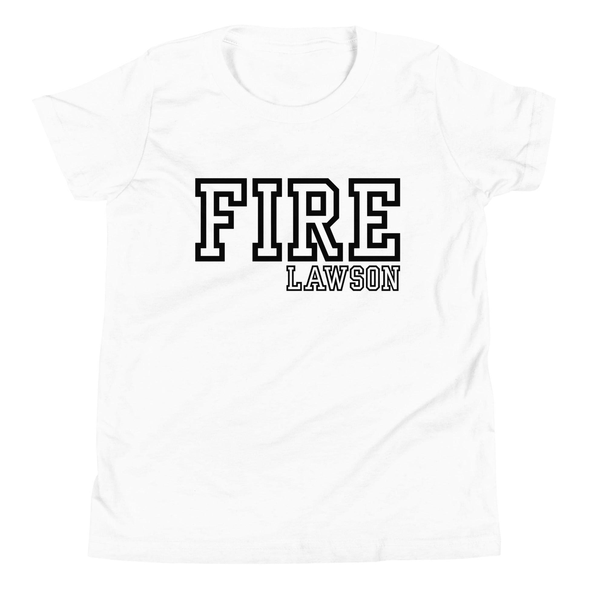 Performance | Youth T-Shirt | Lawson Fire Department | Script Logo