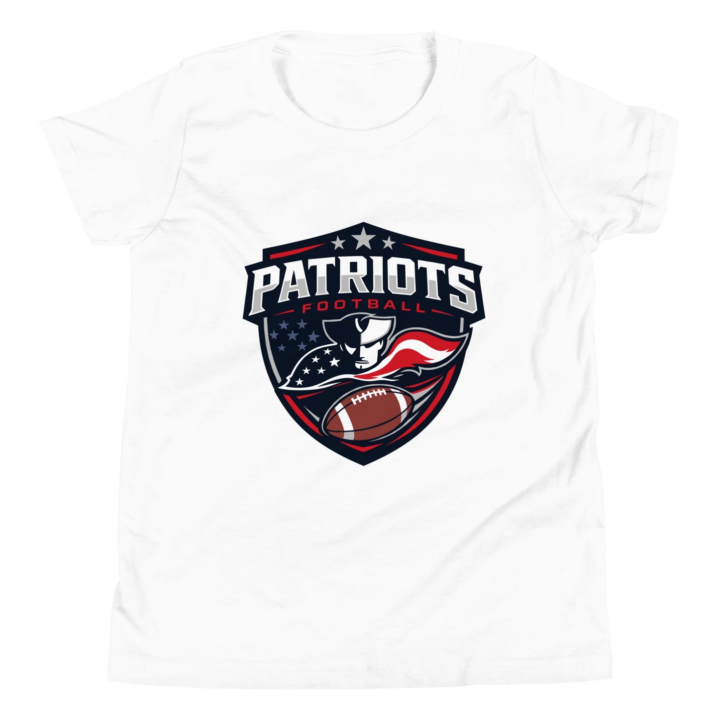 Performance | Youth T-Shirt | LFMS Athletics | Patriots Football Logo