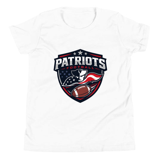 Performance | Youth T-Shirt | LFMS Athletics | Patriots Football Logo