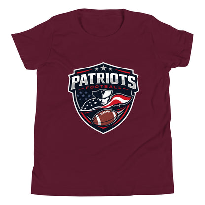 Performance | Youth T-Shirt | LFMS Athletics | Patriots Football Logo