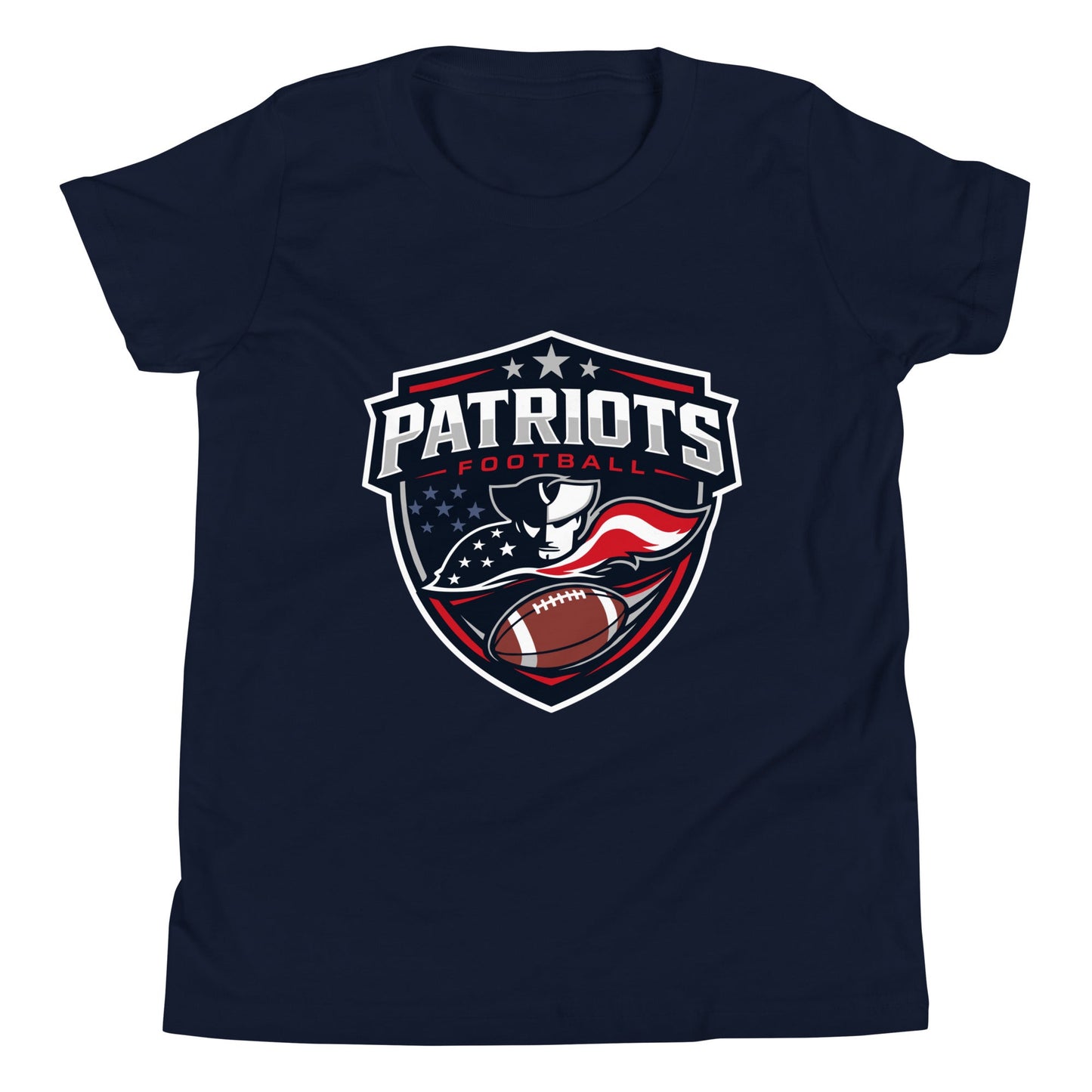 Performance | Youth T-Shirt | LFMS Athletics | Patriots Football Logo