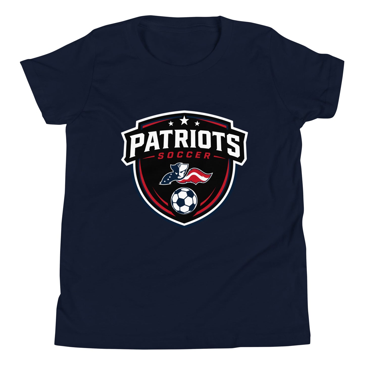 Performance | Youth T-Shirt | LFMS Athletics | Patriots Soccer Logo