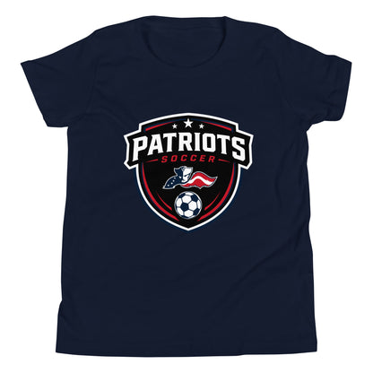 Performance | Youth T-Shirt | LFMS Athletics | Patriots Soccer Logo