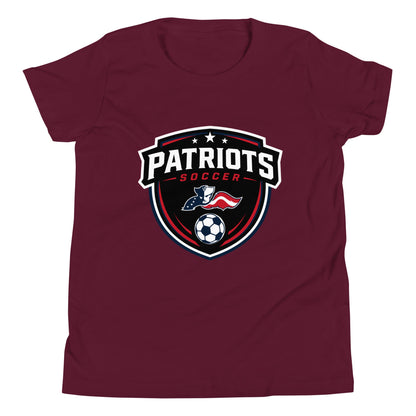 Performance | Youth T-Shirt | LFMS Athletics | Patriots Soccer Logo