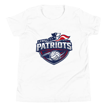 Performance | Youth T-Shirt | LFMS Athletics | Patriots Volleyball Logo