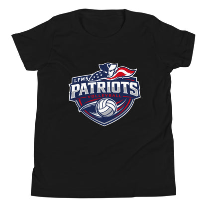Performance | Youth T-Shirt | LFMS Athletics | Patriots Volleyball Logo