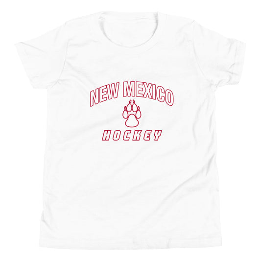 Performance | Youth T-Shirt | Lobo Women’s Ice Hockey | Script Logo