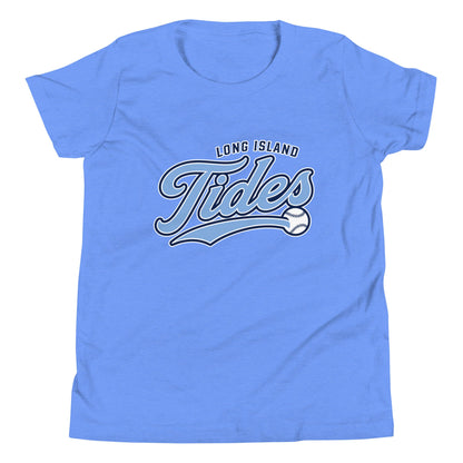 Performance | Youth T-Shirt | Long Island Tides Baseball | Athletics Logo