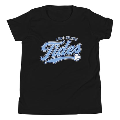 Performance | Youth T-Shirt | Long Island Tides Baseball | Athletics Logo