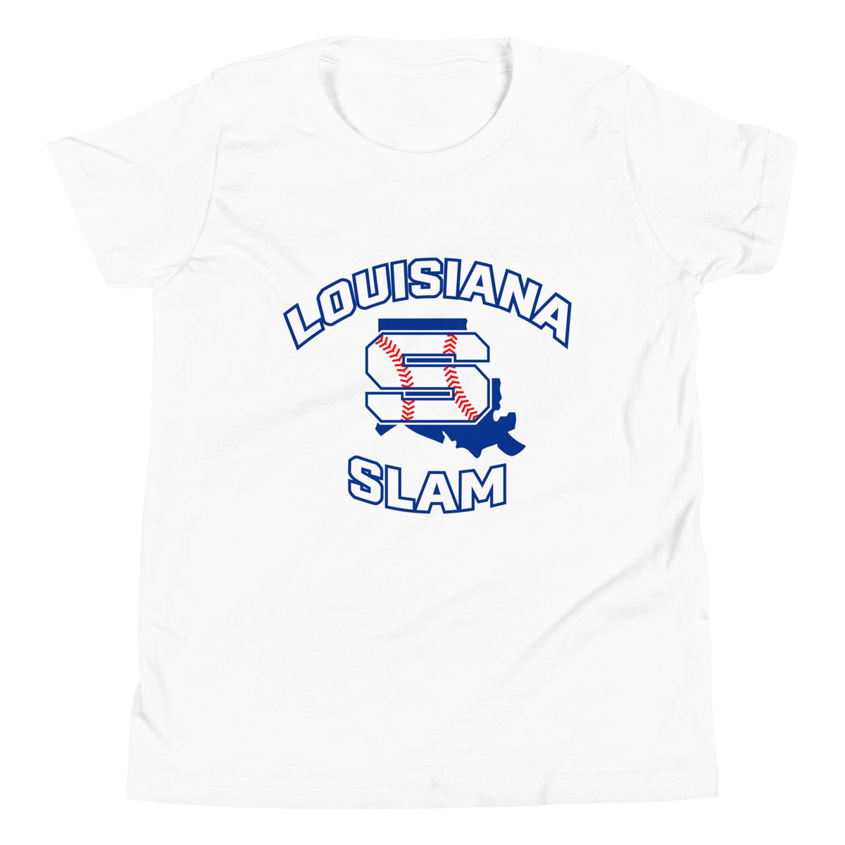 Performance | Youth T-Shirt | Louisiana Slam Baseball | Emblem Logo