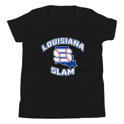 Performance | Youth T-Shirt | Louisiana Slam Baseball | Emblem Logo