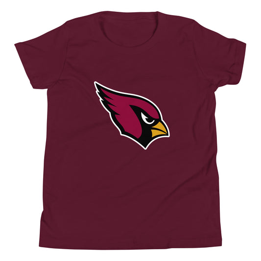Performance | Youth T-Shirt | Lowell W Lacrosse | Redwing Mascot Logo