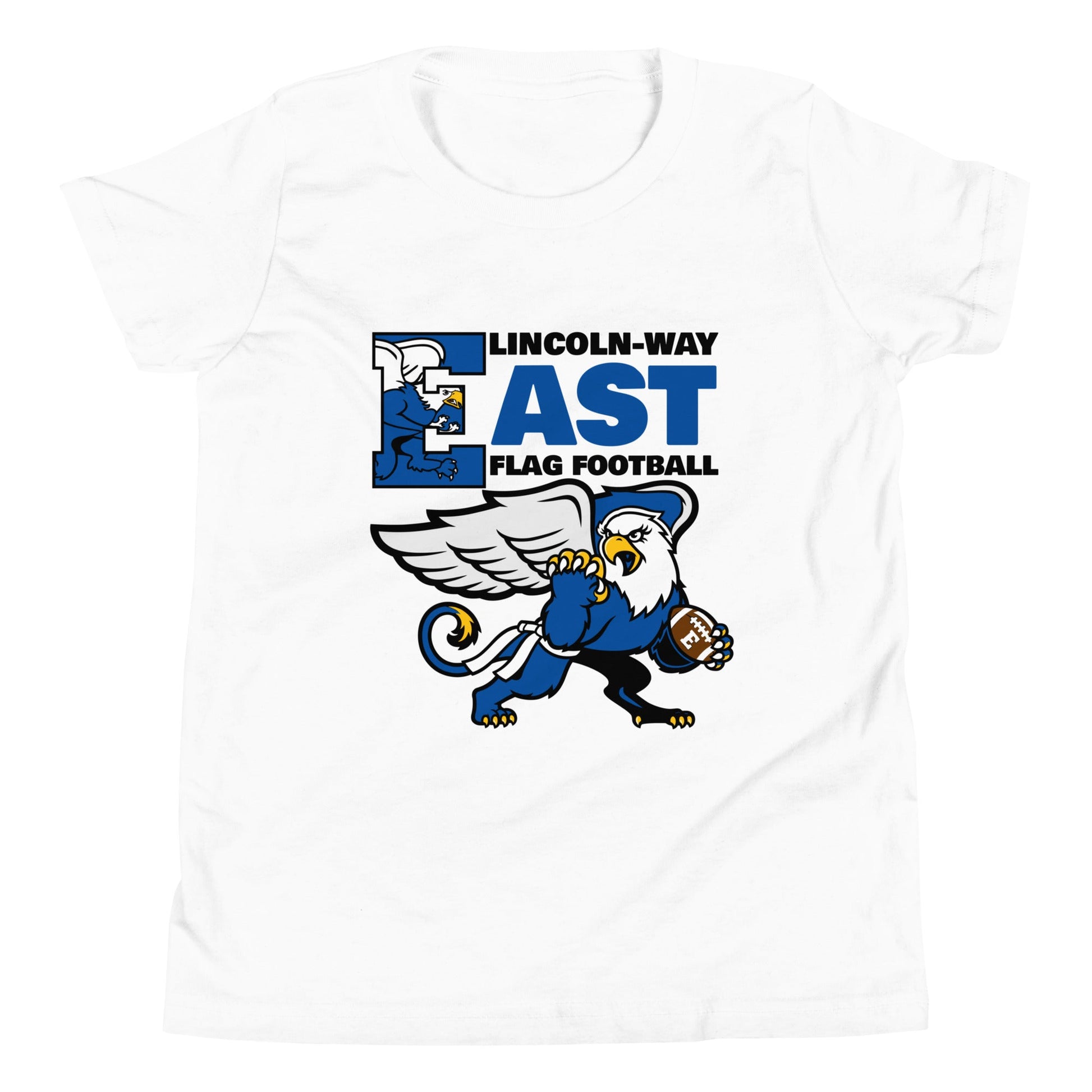 Performance | Youth T-Shirt | LWE Flag Football | Vanguard Logo