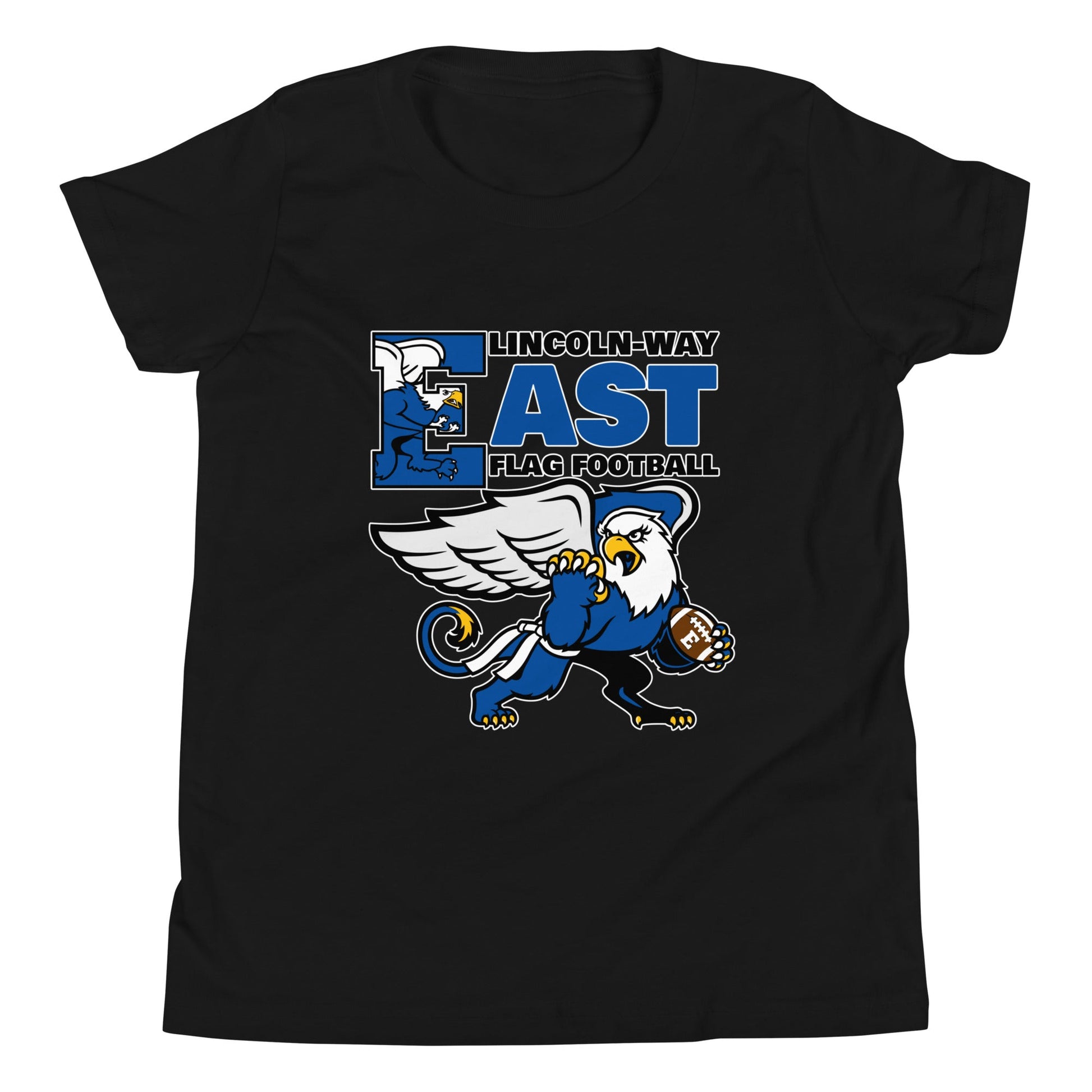 Performance | Youth T-Shirt | LWE Flag Football | Vanguard Logo