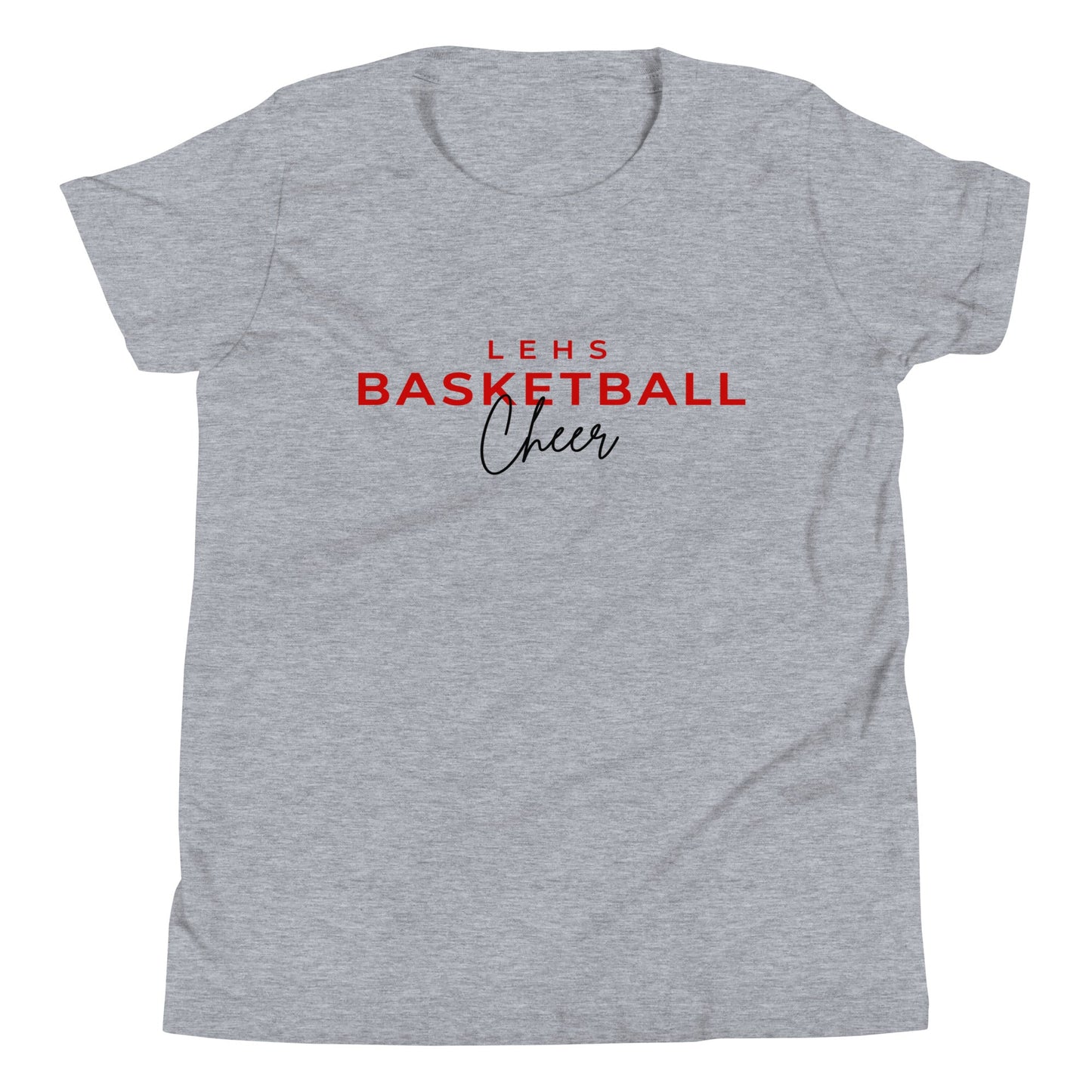 Performance | Youth T-Shirt | Lynn English Cheerleading | Bulldogs Basketball Logo
