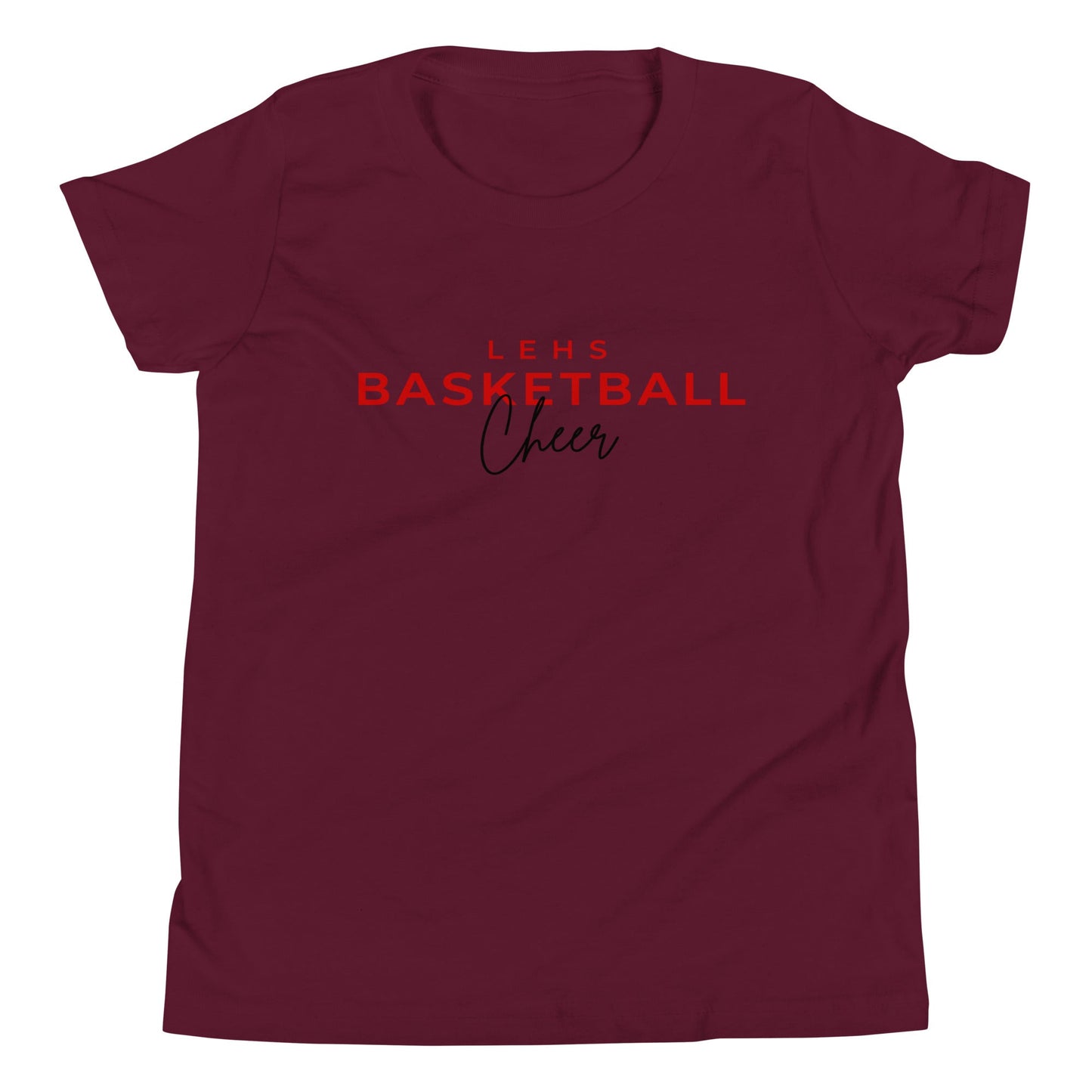 Performance | Youth T-Shirt | Lynn English Cheerleading | Bulldogs Basketball Logo