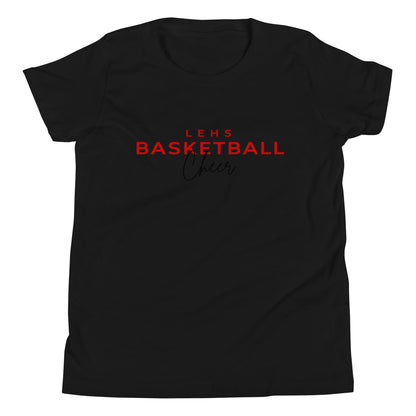 Performance | Youth T-Shirt | Lynn English Cheerleading | Bulldogs Basketball Logo