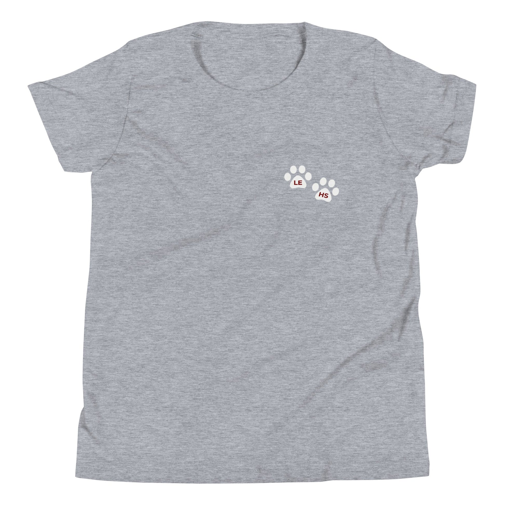 Performance | Youth T-Shirt | Lynn English Cheerleading | Paws Logo