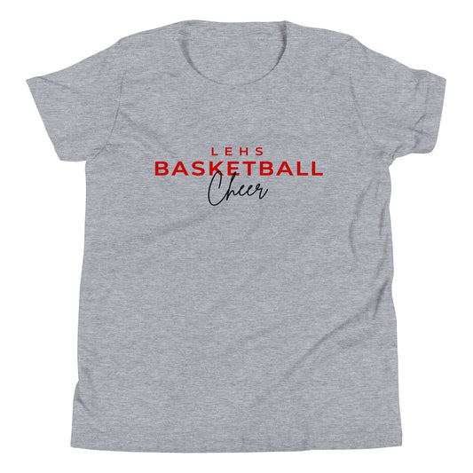 Performance | Youth T-Shirt | Lynn English Cheerleading | Script Logo