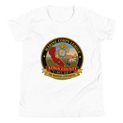 Performance | Youth T-Shirt | Marine Corps League kings County Det 455 | Shield Logo