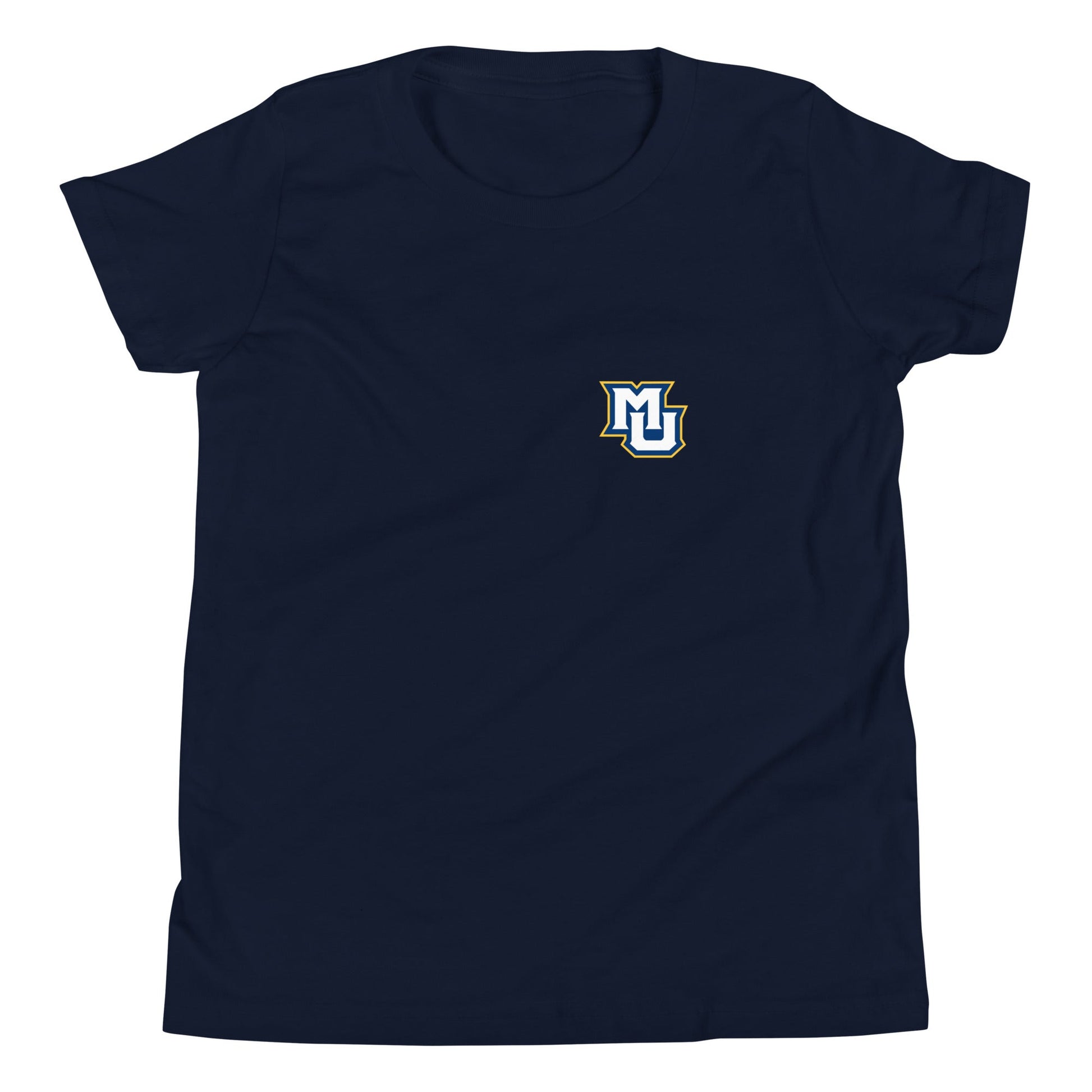 Performance | Youth T-Shirt | Marquette University Women's Hockey | MU Mark Backprint Logo