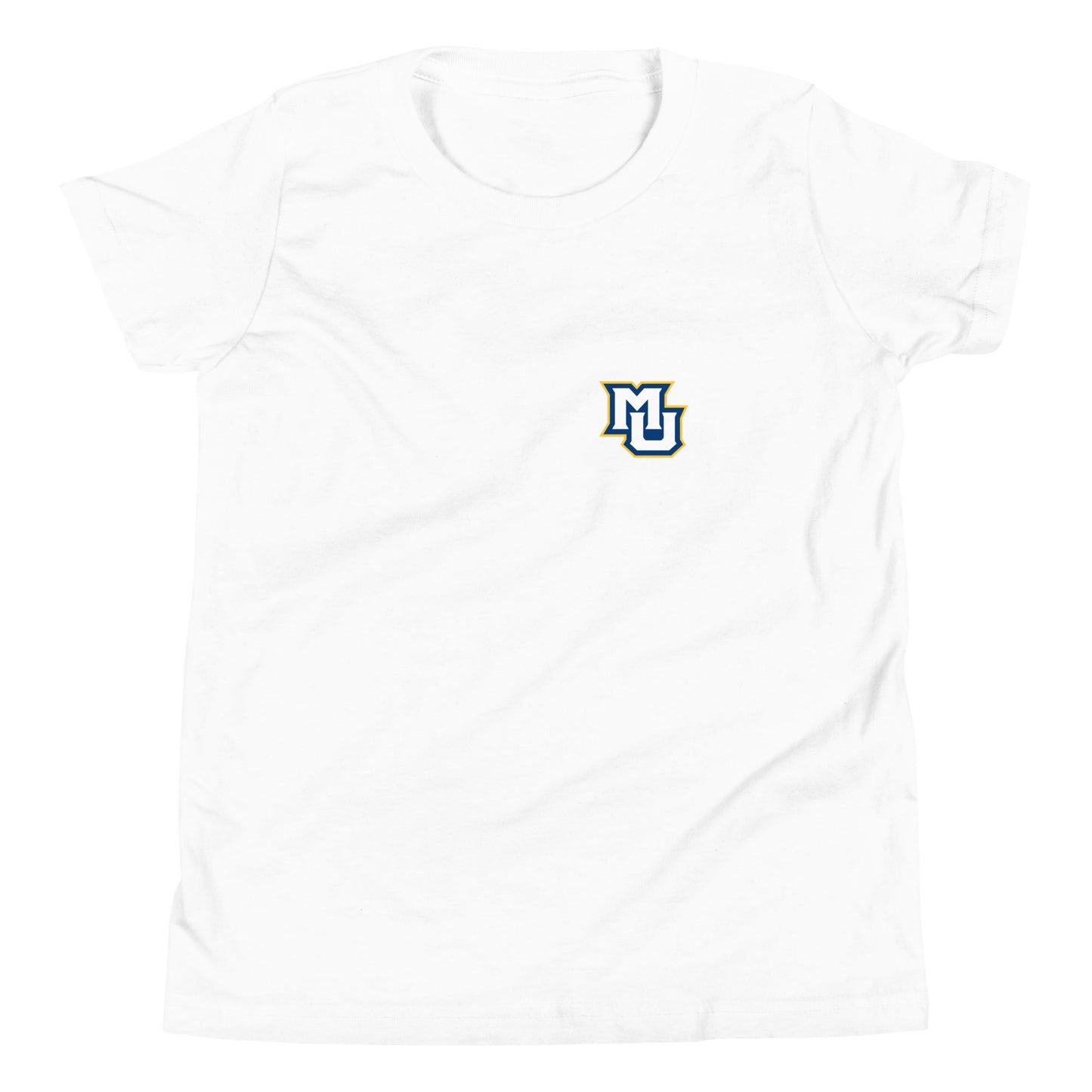 Performance | Youth T-Shirt | Marquette University Women's Hockey | MU Mark Backprint Logo