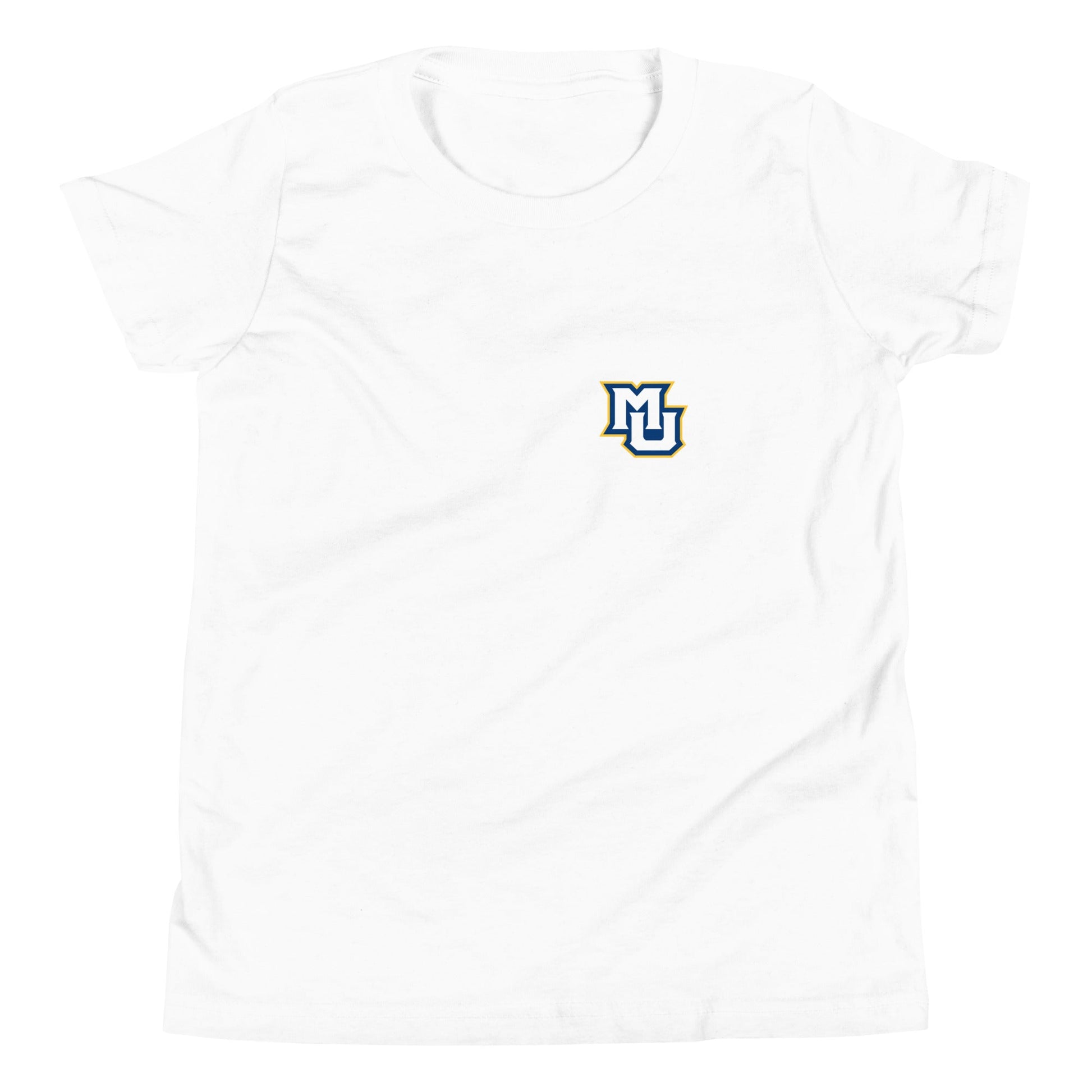 Performance | Youth T-Shirt | Marquette University Women's Hockey | MU Mark Backprint Logo
