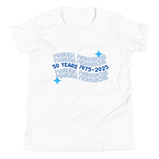 Performance | Youth T-Shirt | Masuda Middle School | 50 Years Logo