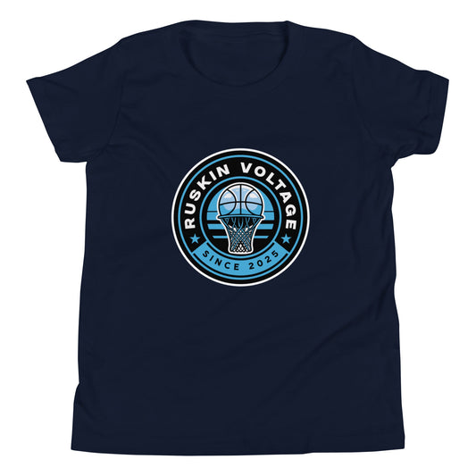 Performance | Youth T-Shirt | Maximum Voltage Athletics District | Hoop Crest Logo