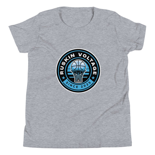 Performance | Youth T-Shirt | Maximum Voltage Athletics District | Hoop Crest Logo