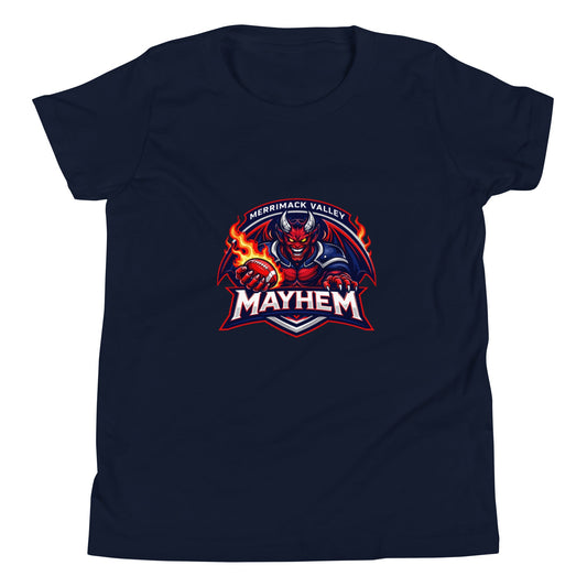 Performance | Youth T-Shirt | Merrimack Valley Mayhem | Overlord Crest Logo