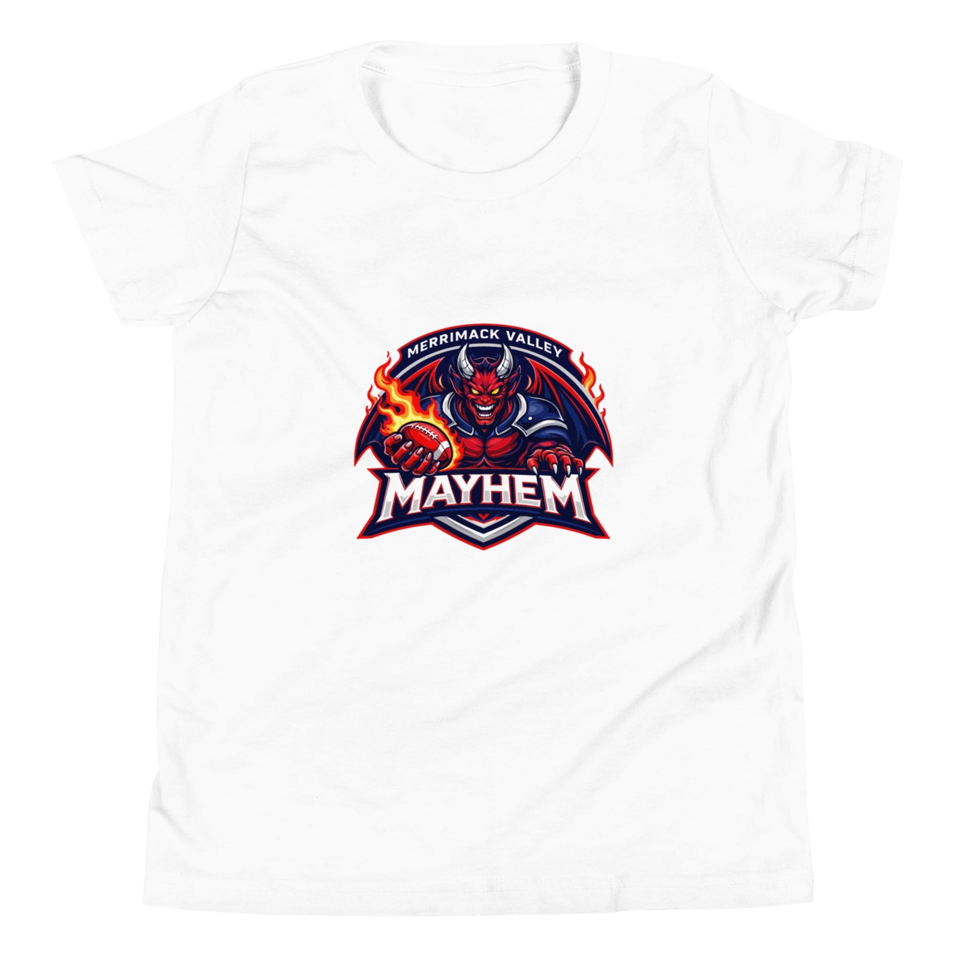 Performance | Youth T-Shirt | Merrimack Valley Mayhem | Overlord Crest Logo