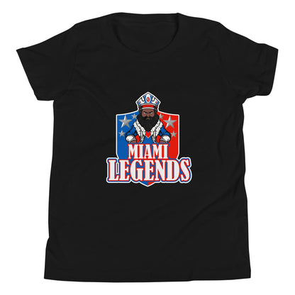 Performance | Youth T-Shirt | Miami Legends Football | King Shield Logo