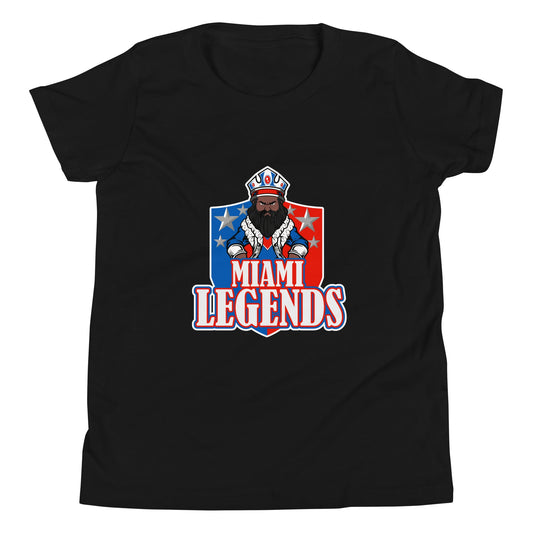 Performance | Youth T-Shirt | Miami Legends Football | King Shield Logo