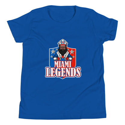 Performance | Youth T-Shirt | Miami Legends Football | King Shield Logo