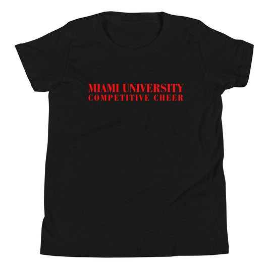 Performance | Youth T-Shirt | Miami University Competitive Cheer Team